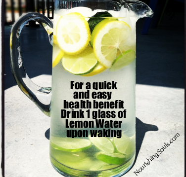 What are the benefits of drinking lemon water